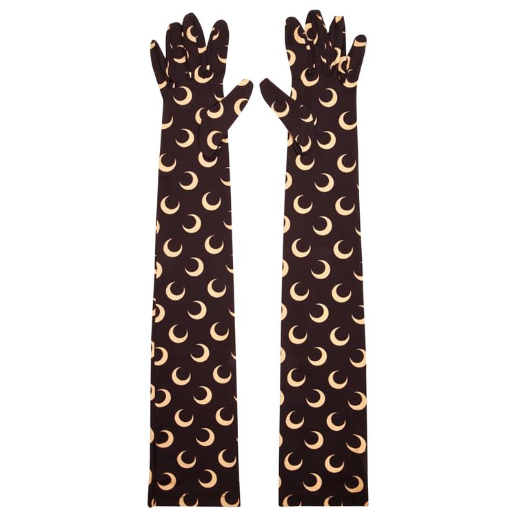 Buy Marine Serre All Over Moon Gloves 'All Over Moon