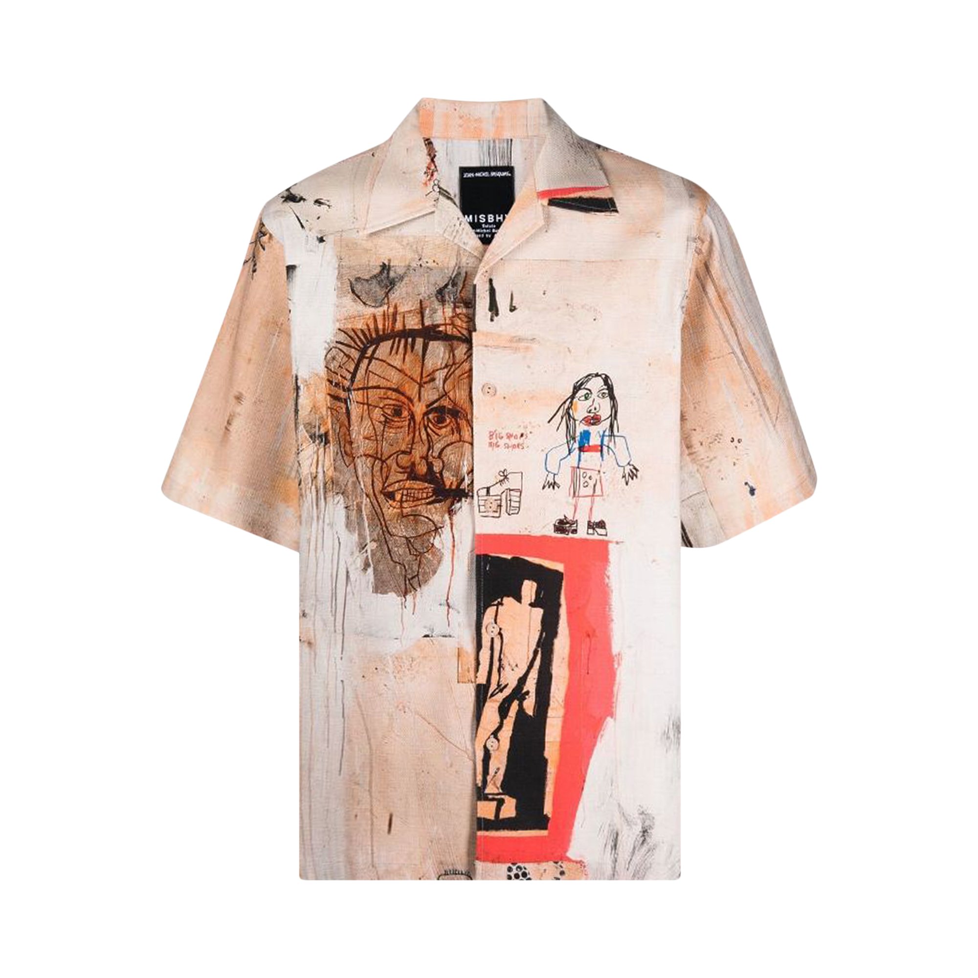 MISBHV Basquiat Edition Big Shoes Shirt 'Grey' | GOAT