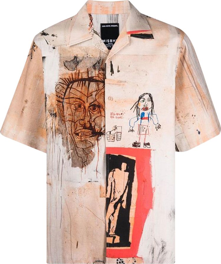 MISBHV Basquiat Edition Big Shoes Shirt 'Grey'