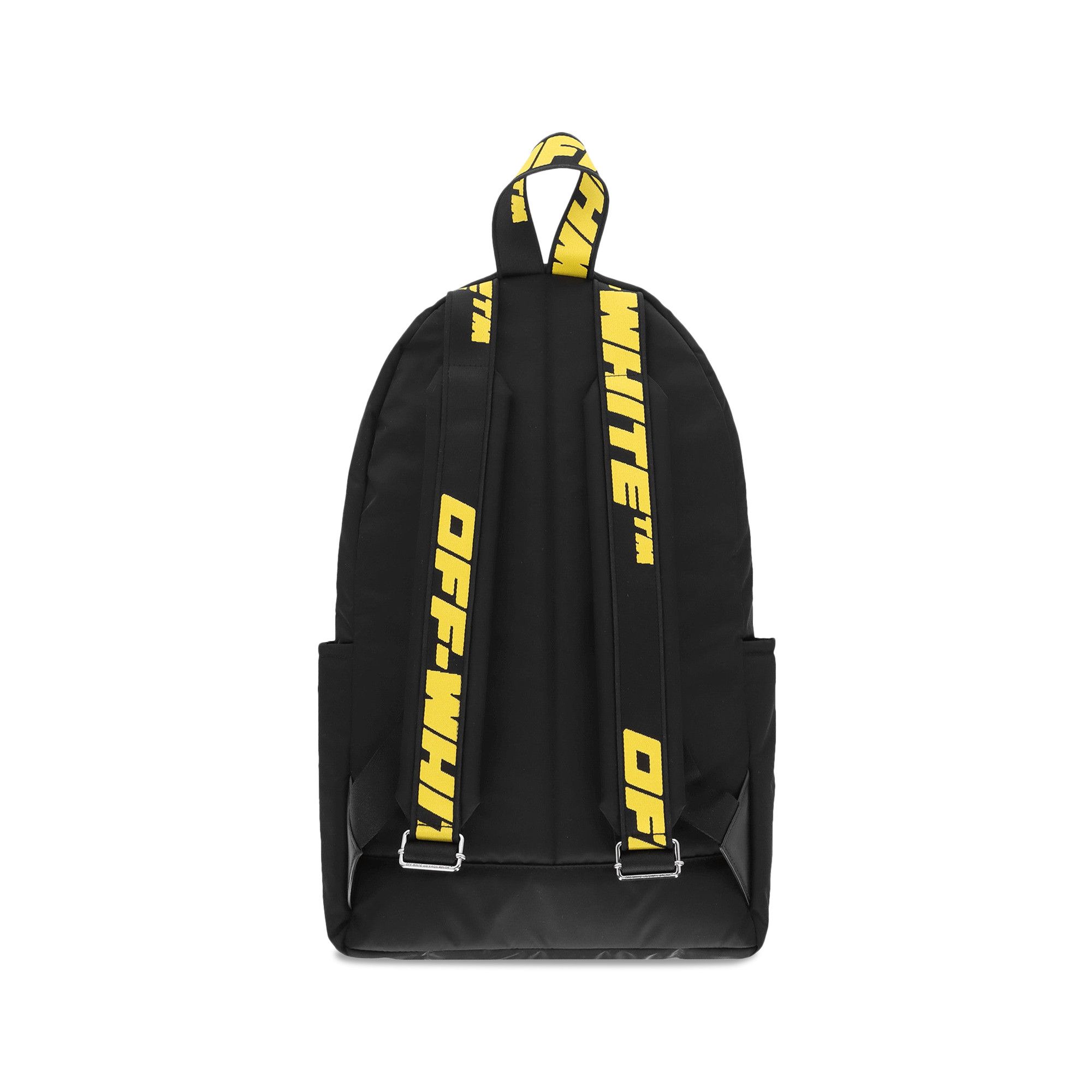 Buy Off-White Quote Backpack 'Black/White' - OMNB003F22FAB0041001