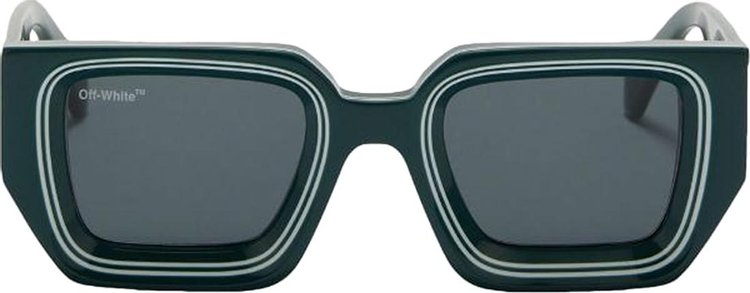 OFF-WHITE: Baltimore metal sunglasses - Grey  Off-White sunglasses  OERI072S23MET001 online at