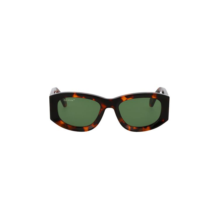 Off White Joan Sunglasses Havana Green