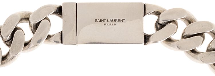 Saint Laurent Necklace Argent Oxyde