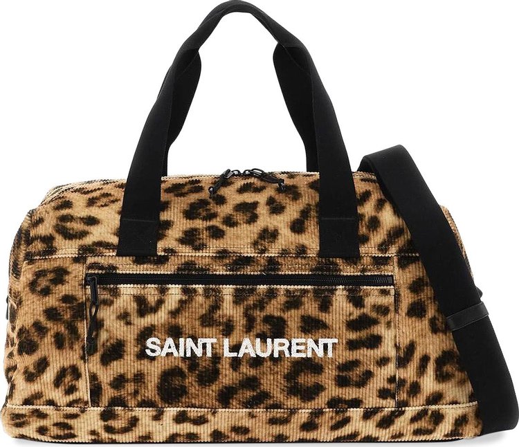 Saint Laurent Nuxx Duffle BrownBlack