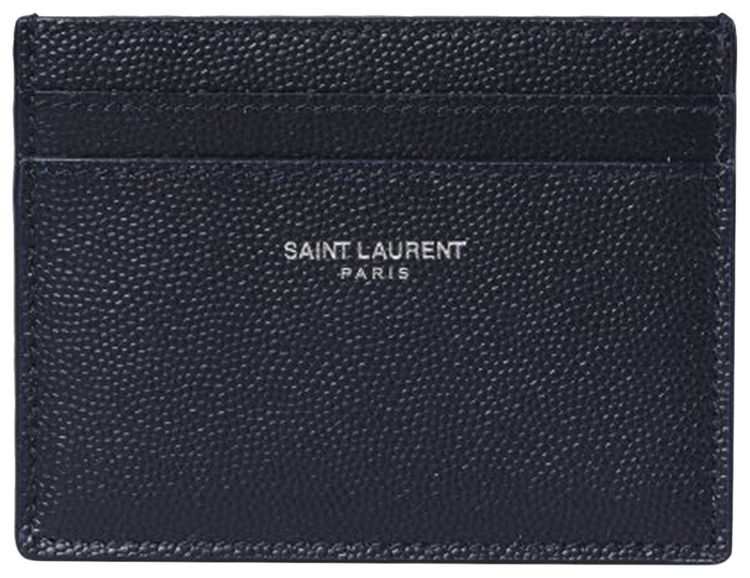 Saint Laurent Card Case Navy
