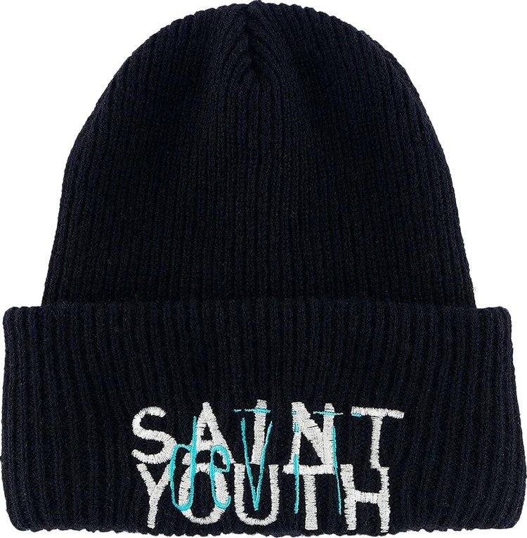 Father Sons Navy Beanie Hat With Metal Emblem - FSJ040