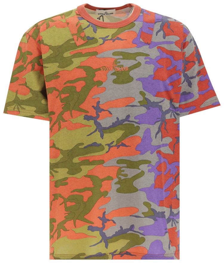 Stone Island T Shirt Brick Red