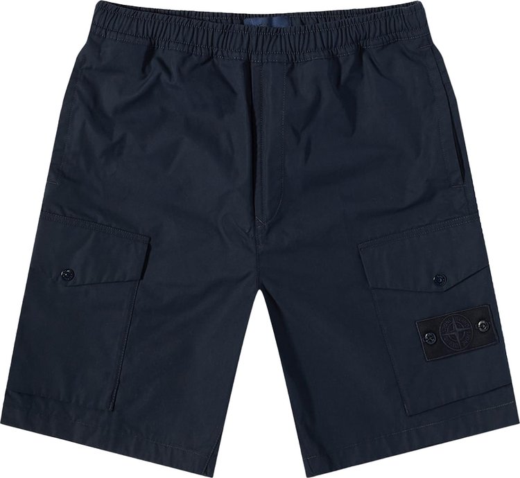 Buy Stone Island Cargo Bermuda Shorts 'Navy Blue' - 7715L02F1 V0020 | GOAT