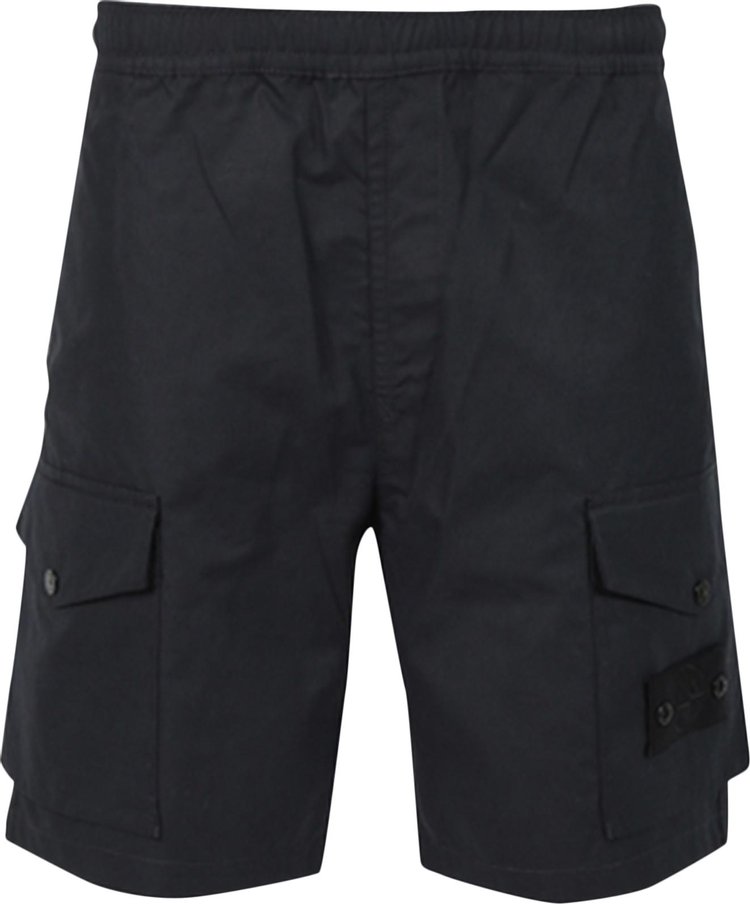Buy Stone Island Cargo Bermuda Shorts 'Black' - 7715L02F1 V0029 | GOAT