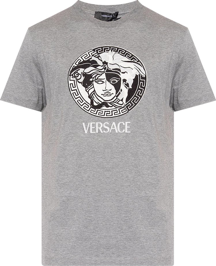 Versace T-Shirt 'Medium Grey'