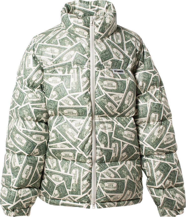 Vetements Million Dollar Puffer Jacket 'Million Dollar'