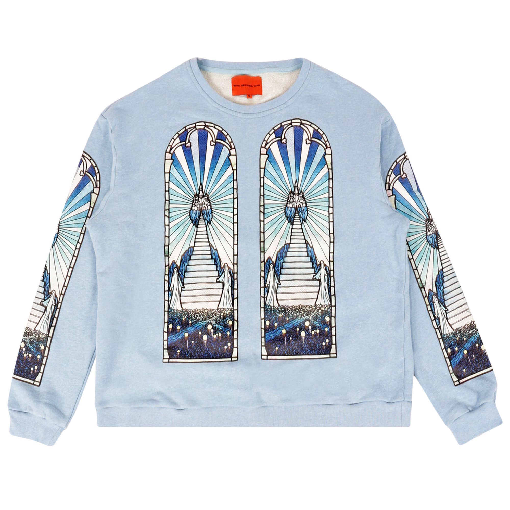 【Who Decides War】残りわずかBLUE CATHEDRAL スウェットシャツ Who decides war cathedral - Gem