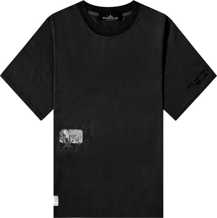 Stone Island Shadow Project Shadow Short-Sleeve Crewneck T-Shirt 'Black'