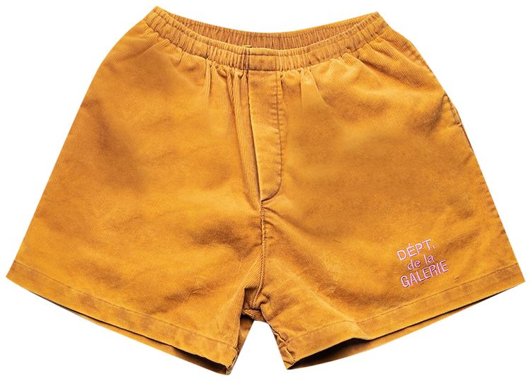 Gallery Dept Vintage Cord Zuma Shorts Orange