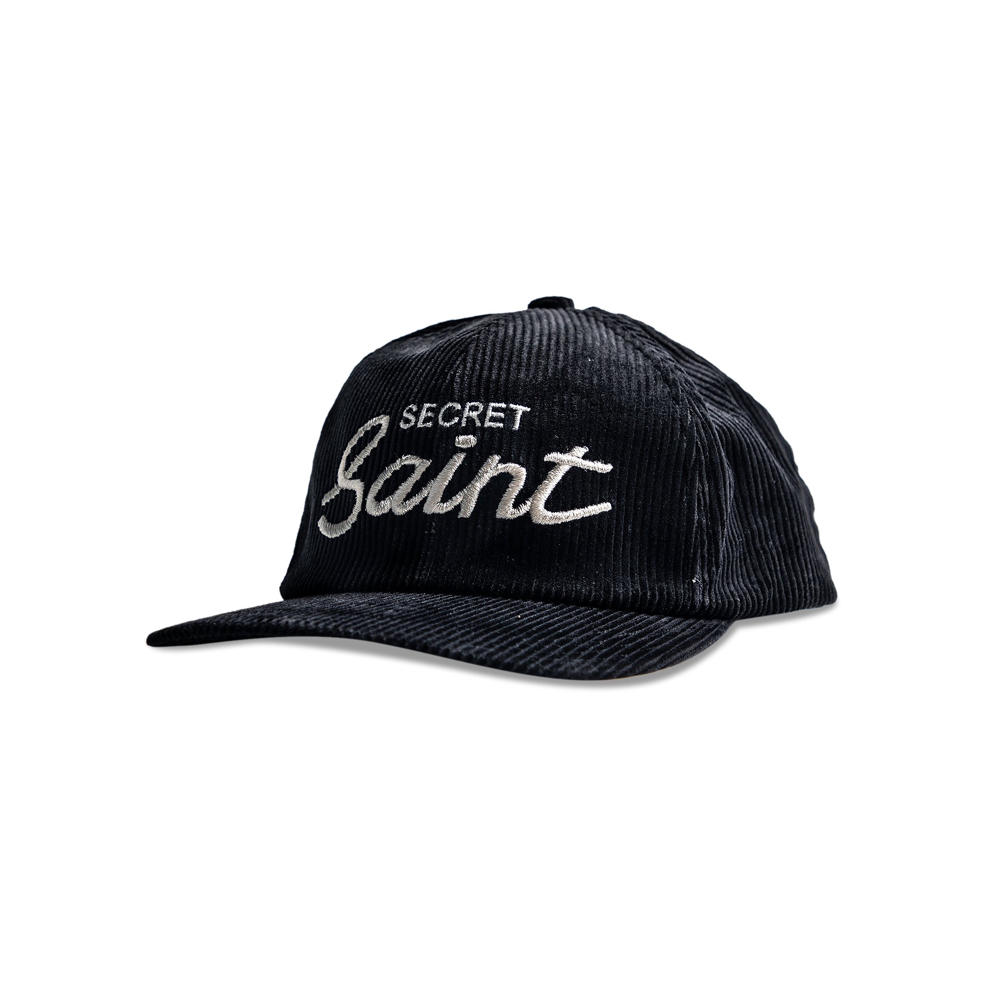 Buy Saint Michael Corduroy Cap 'Black' - SM A22 0000 041 | GOAT