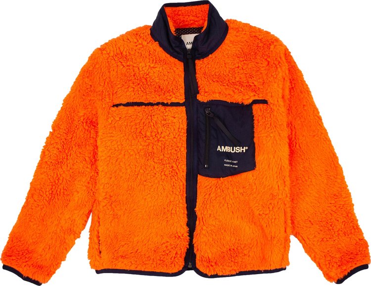 Ambush Faux Fur Jacket 'Orange'