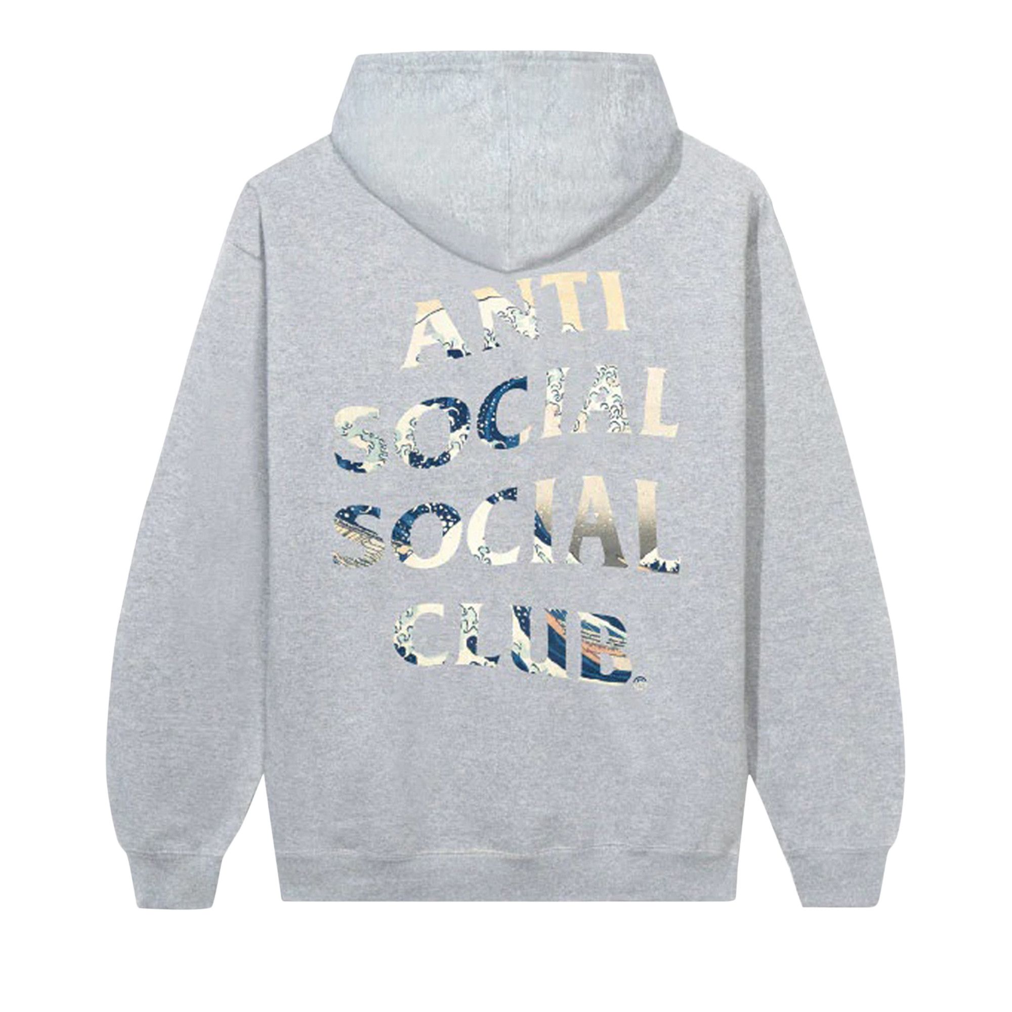 Buy Anti Social Social Club Tonkatsu Hoodie Heather Grey 0657 1FW200106TH HEAT GOAT
