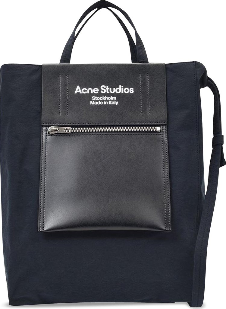 Acne Studios Papery Nylon Tote Bag 'Black'