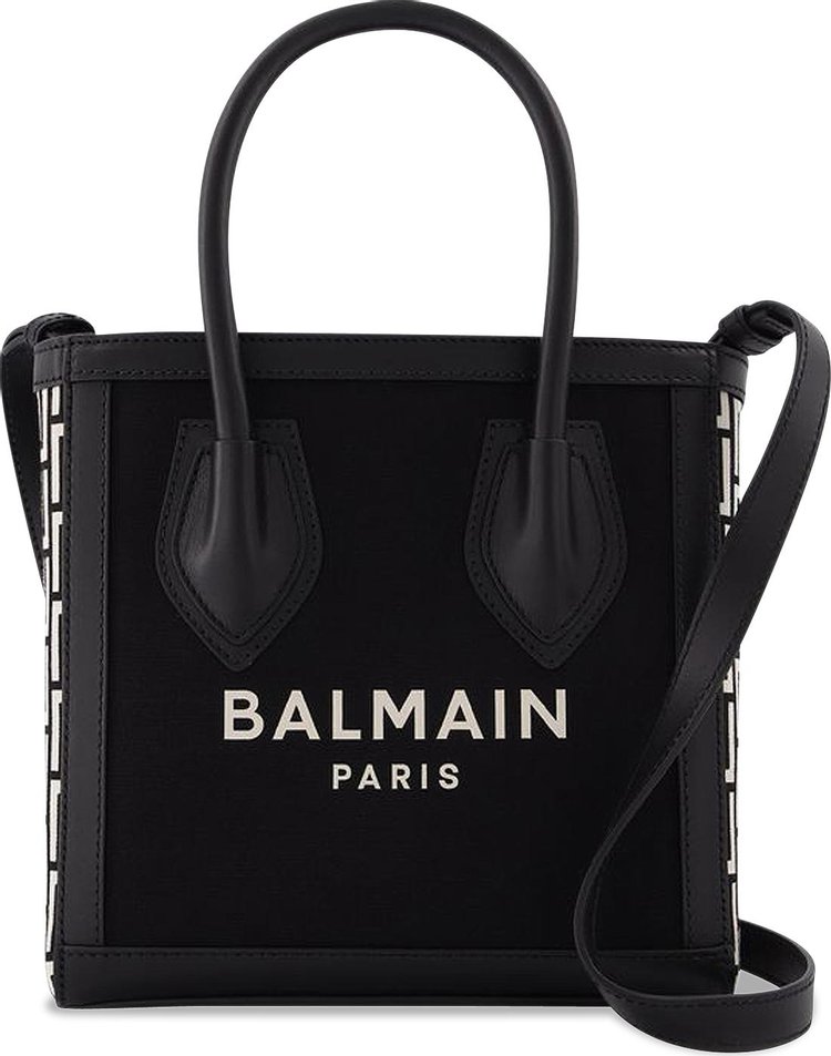 Balmain B-Army Monogram Logo Shopper Bag 'Black'