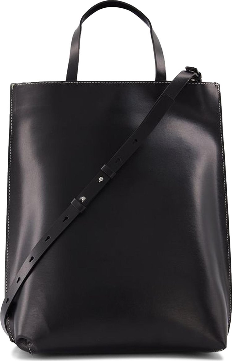 GANNI Banner Crossbody Bag Black