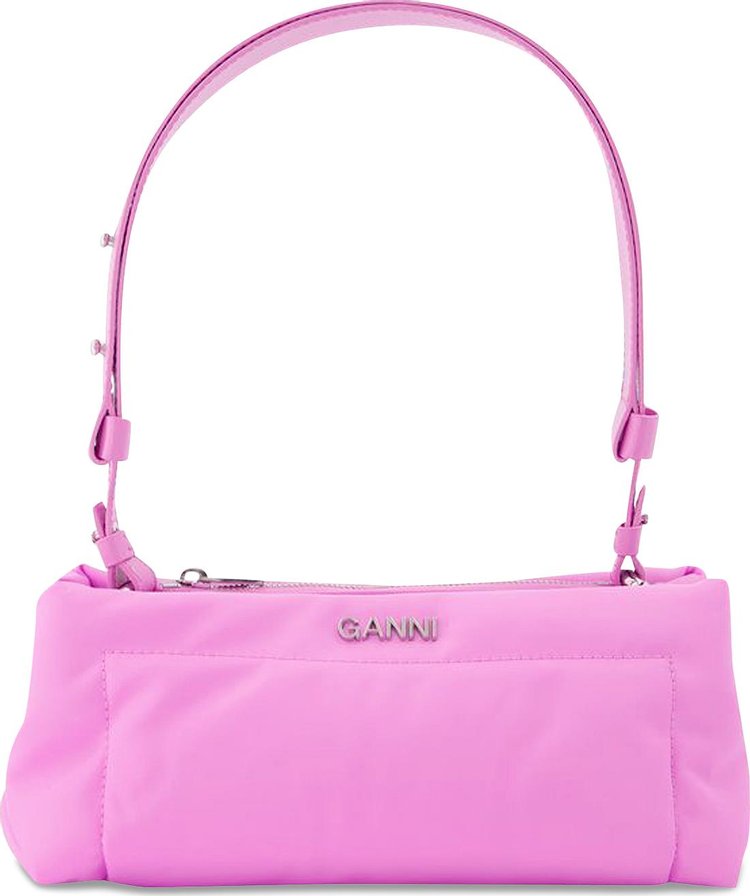 GANNI Pillow Baguette Bag 'Pink'