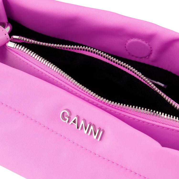 GANNI Pillow Baguette Bag Pink