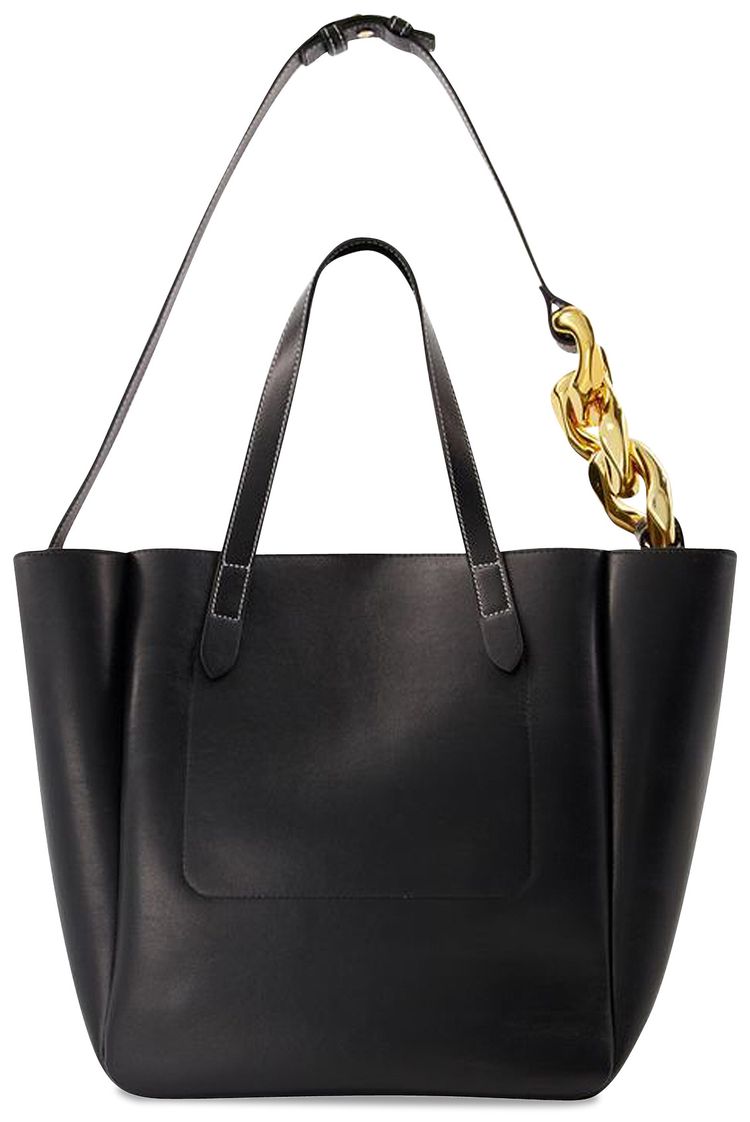 JW Anderson Small Chain Strap Tote Bag Black
