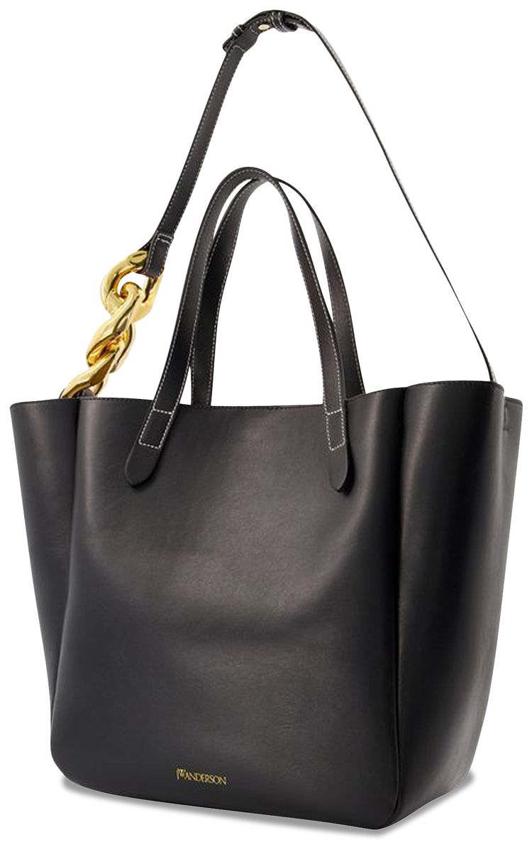 JW Anderson Small Chain Strap Tote Bag Black
