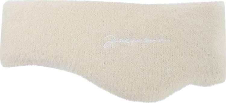 Jacquemus Le Bandeau Neve Scarf 'Beige'