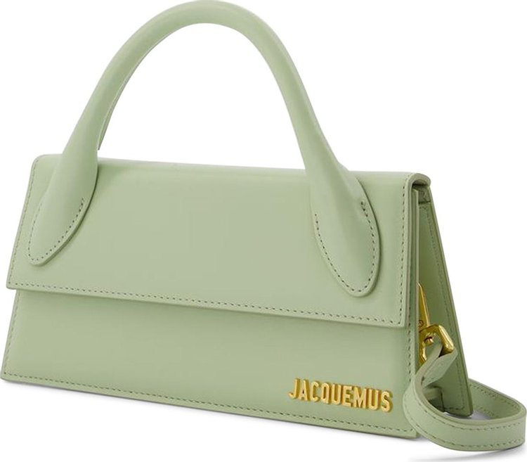 Jacquemus Le Chiquito Long Signature Handbag Green