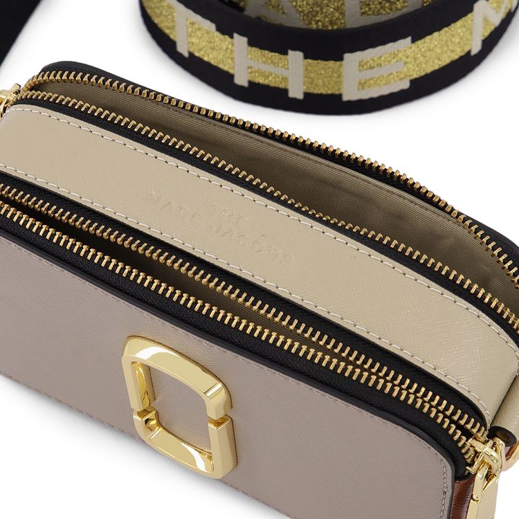 Marc Jacobs Snapshot Crossbody Bag CementMuticolor