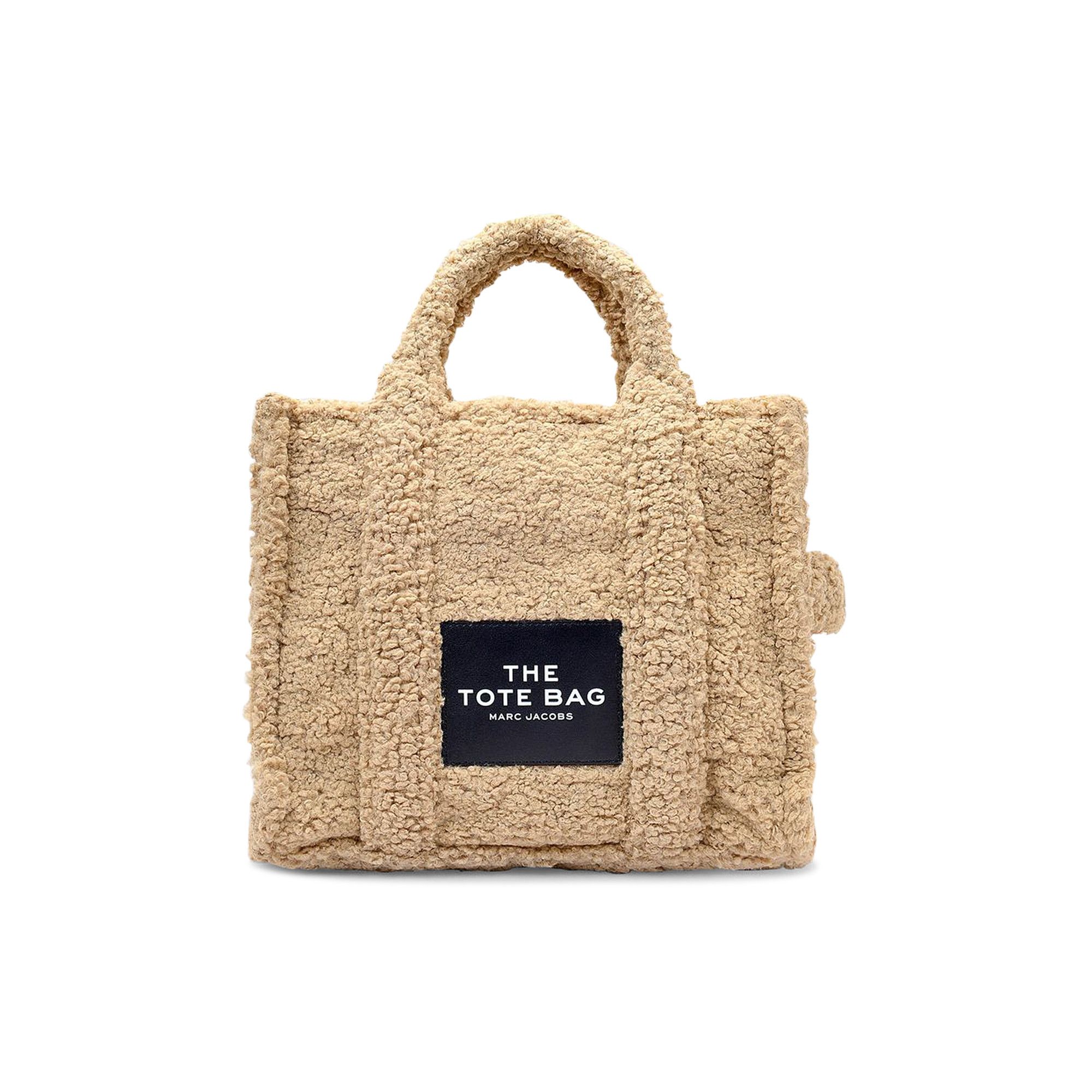 Buy Marc Jacobs Teddy Shearling Small Traveller Tote Bag Beige M0016740 260 GOAT UK