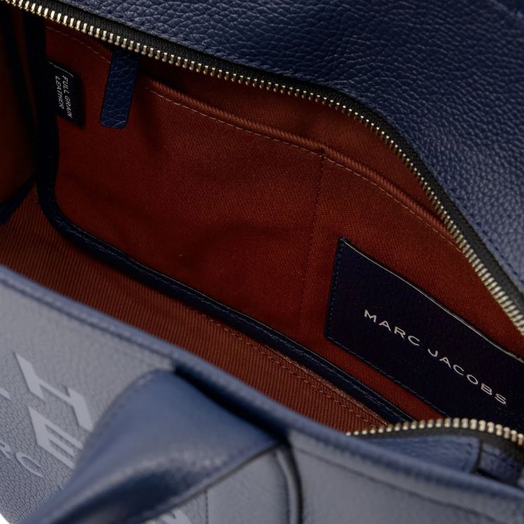 Marc Jacobs Leather Small Tote Bag Blue