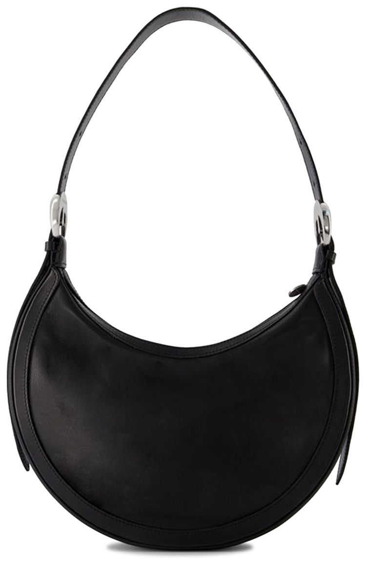 Marine Serre Crescent Moon Bag Black