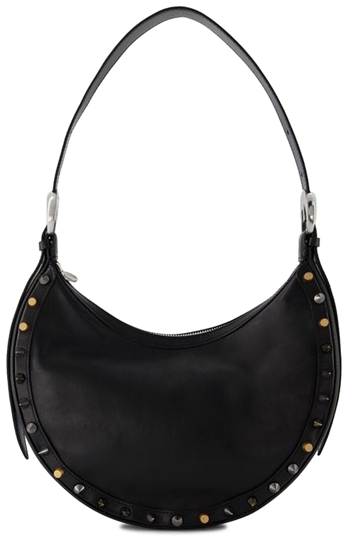 Buy Marine Serre Crescent Moon Bag 'Black' - SER018000 | GOAT