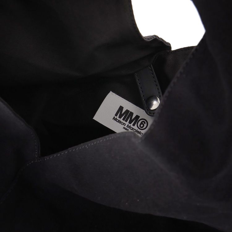 MM6 Maison Margiela Classic Japanese Canvas Bag Black