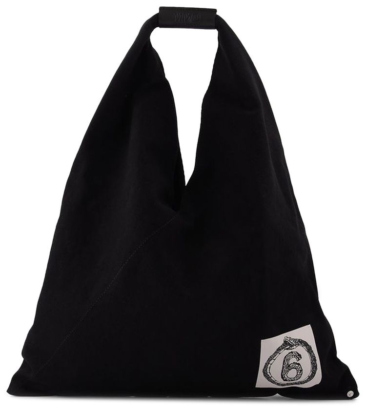 MM6 Maison Margiela Classic Japanese Canvas Bag Black