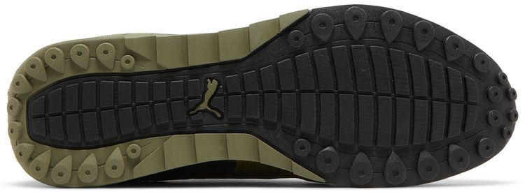 Porsche Legacy x Puma SpeedFusion Black Dark Green Moss