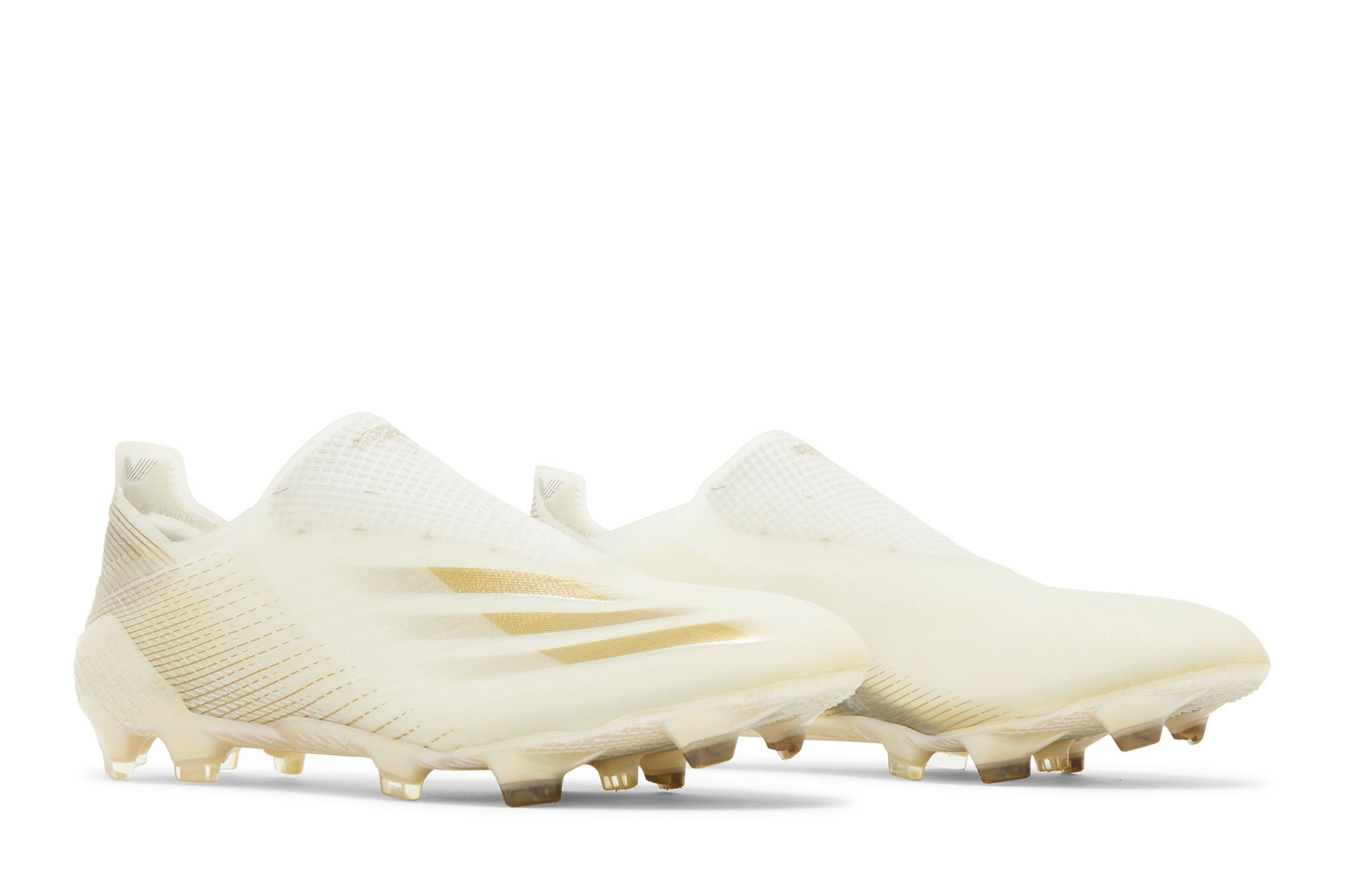 Buy X Ghosted+ FG 'White Metallic Gold Melange' - EG8249 | GOAT