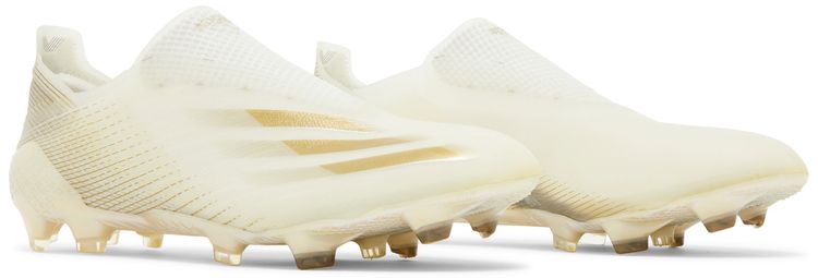 Adidas X Ghosted FG White Metallic Gold Melange
