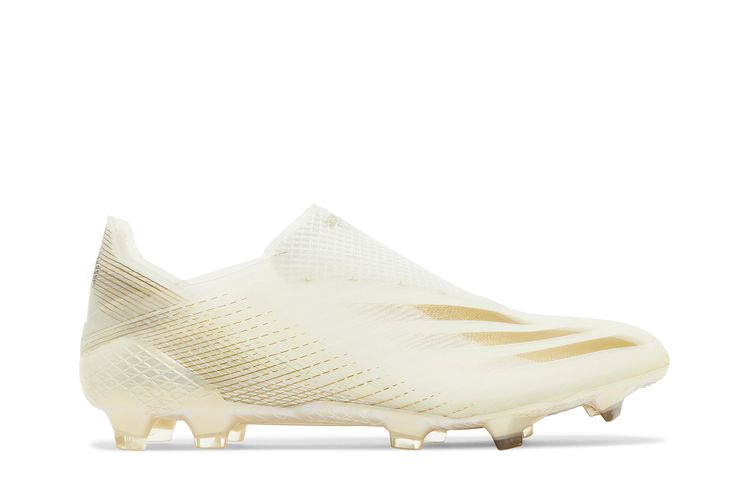 Buy adidas X Ghosted+ FG 'White Metallic Gold Melange' - EG8249 | GOAT