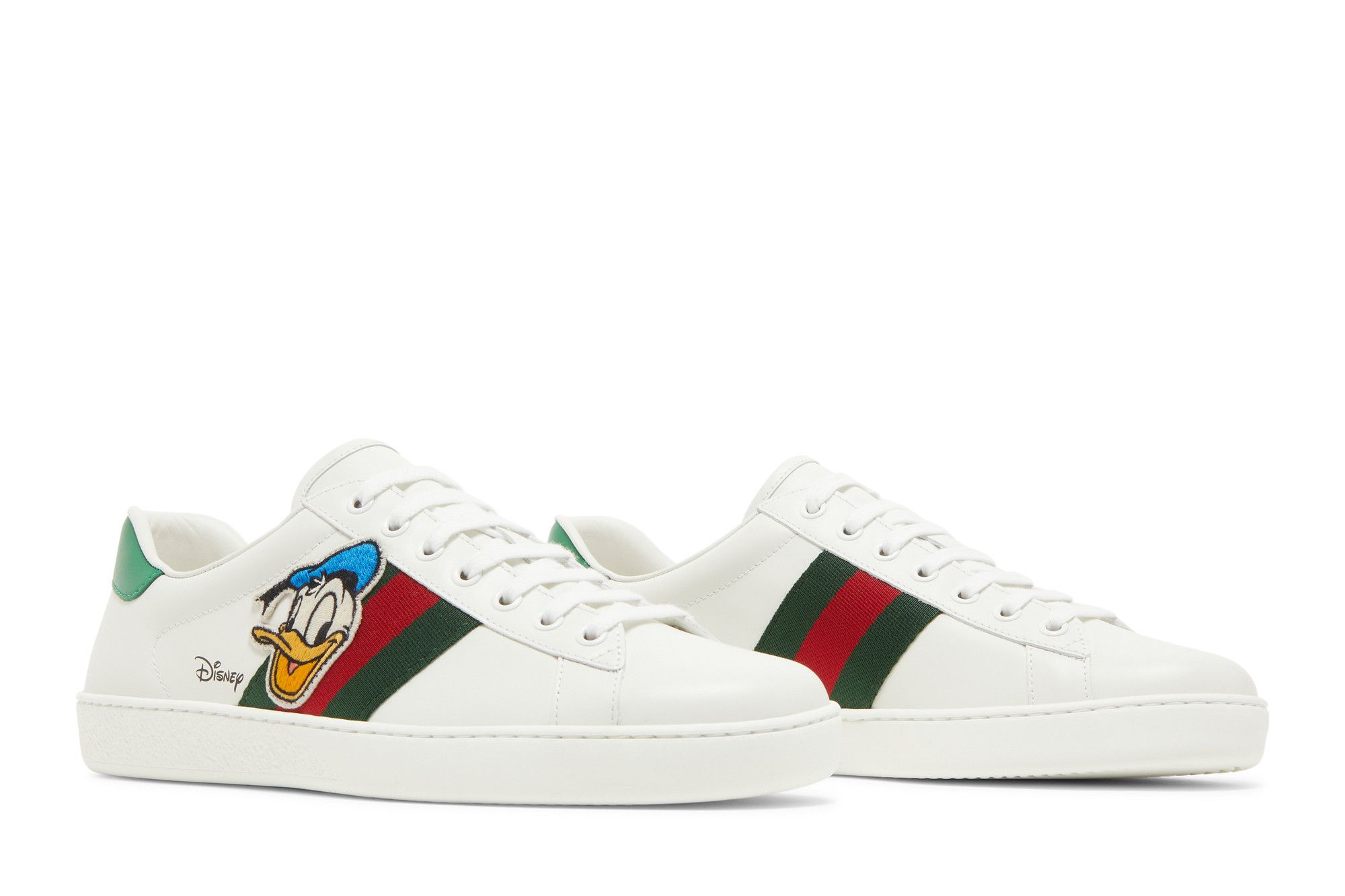 Buy Disney x Gucci Ace 'Donald Duck Patch' - 649399 1XG60