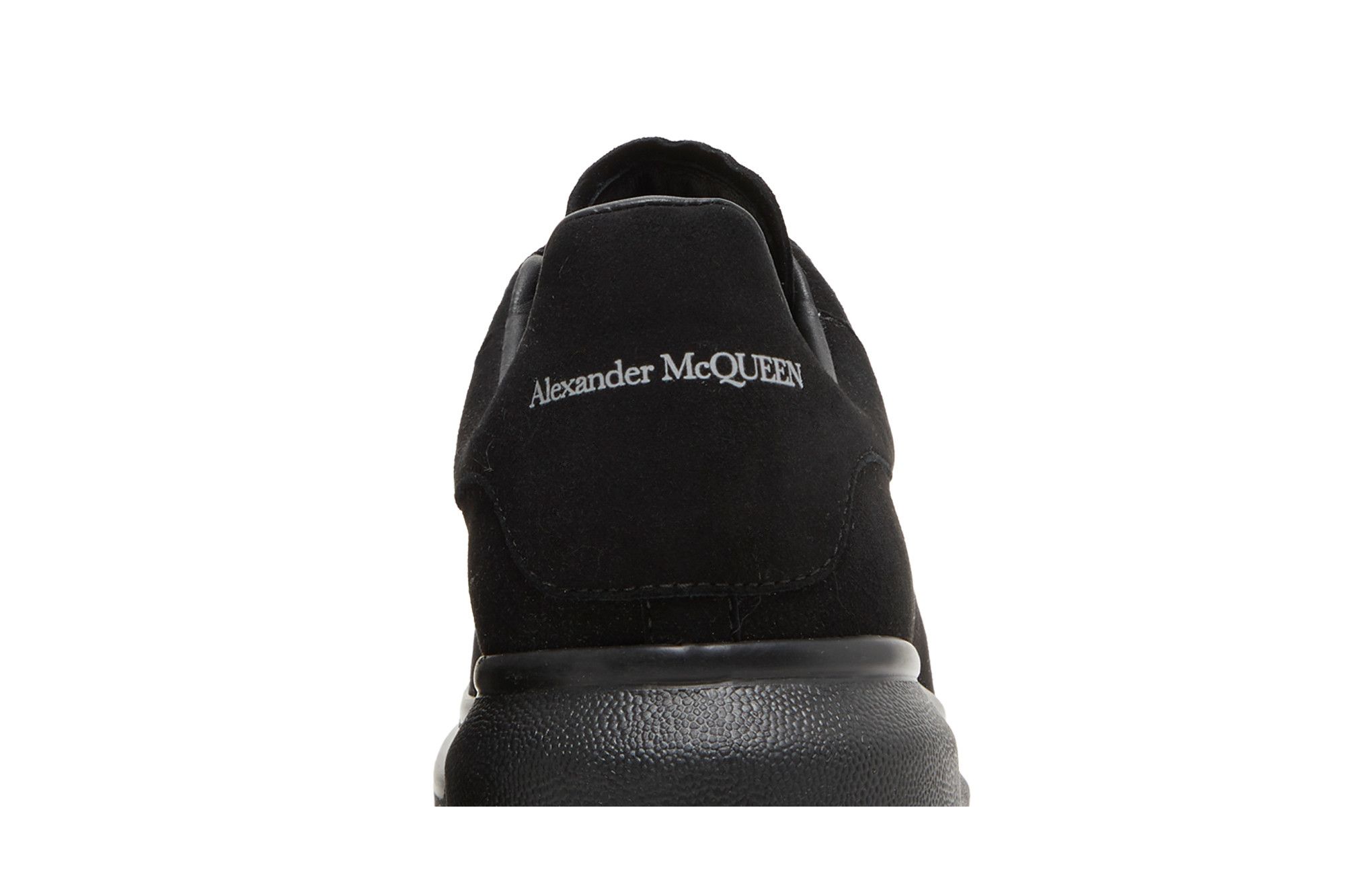 Black suede alexander mcqueen hotsell
