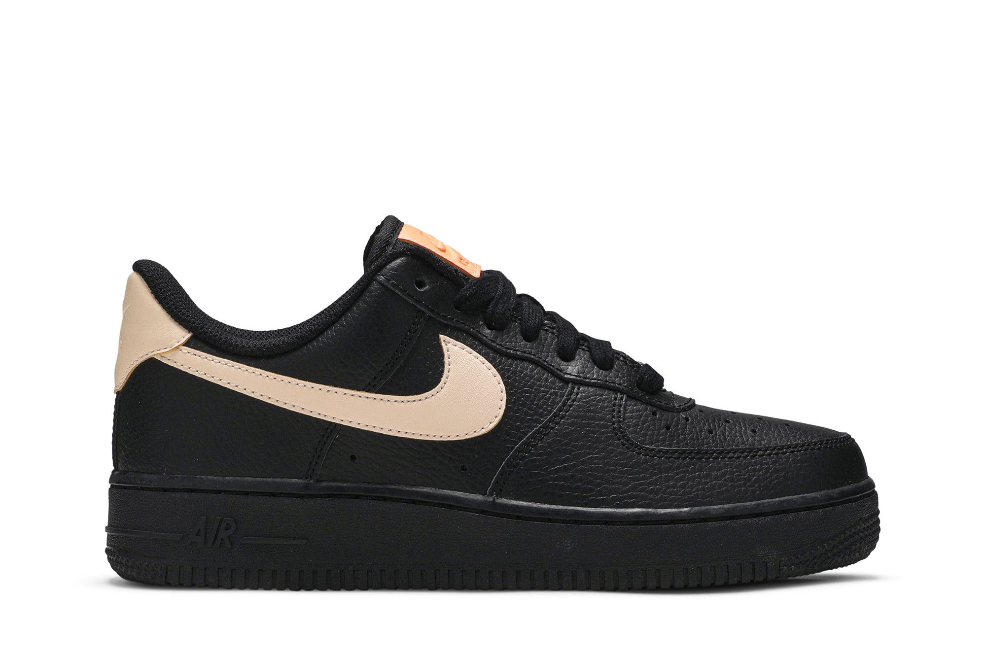 Nike wmns air force 1 '07 lxx (black / black online - black - metallic gold)