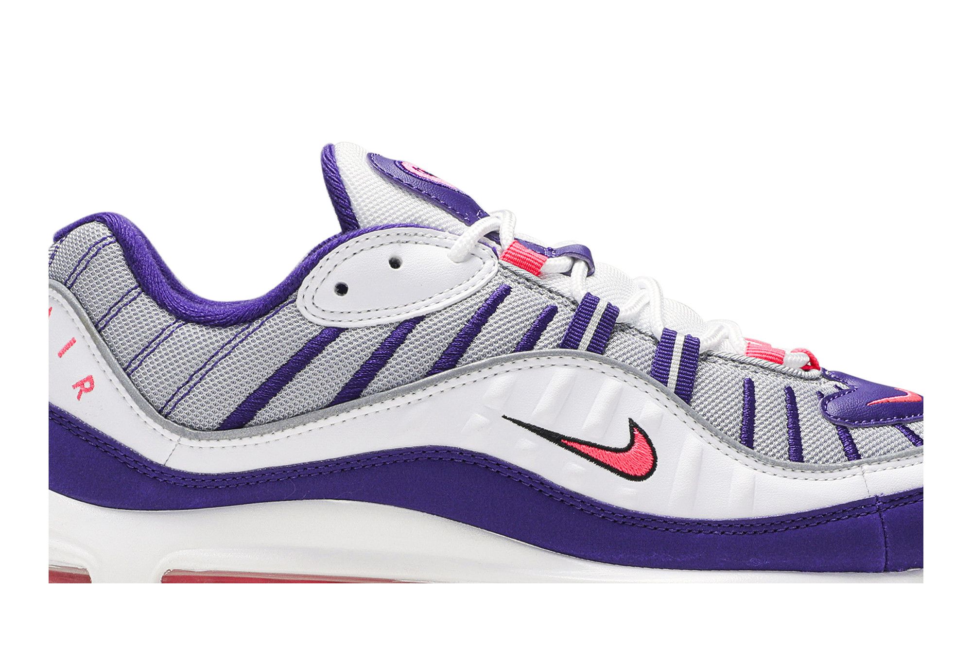 Pink and purple air max 98 store