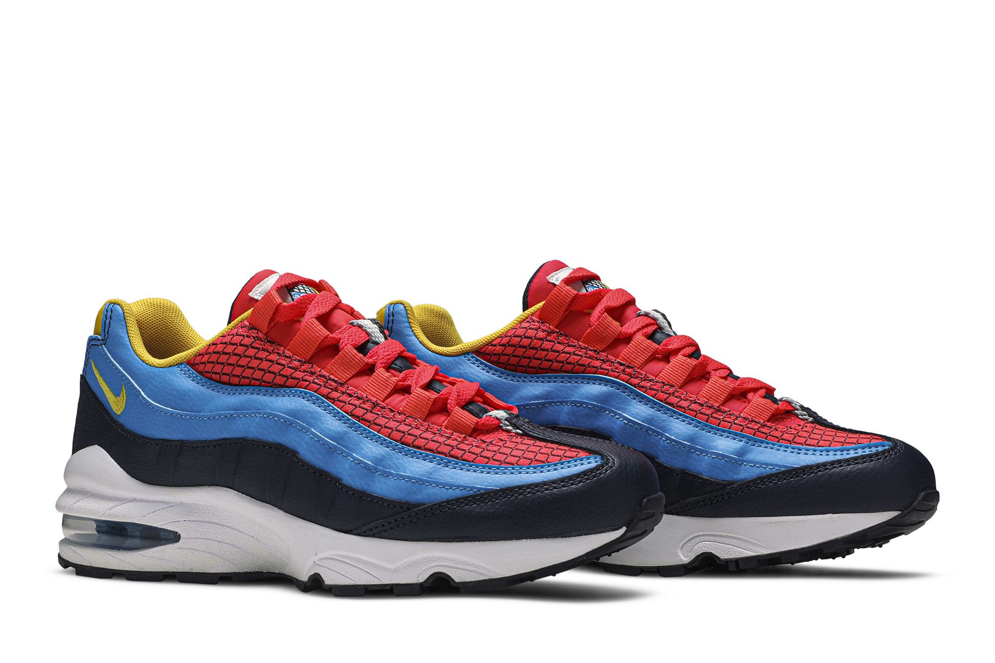 Buy Air Max 95 Now GS 'Crimson Blue' - AV2289 600 | GOAT
