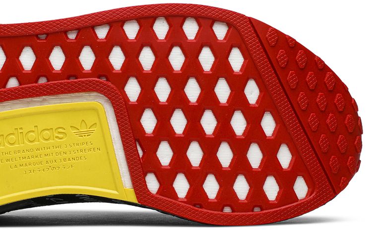 Adidas NMD R1 Black White Yellow