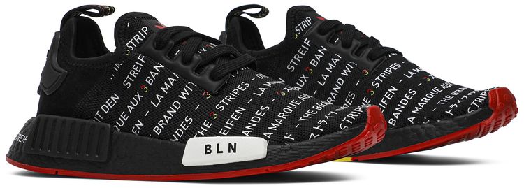 Adidas NMD R1 Black White Yellow