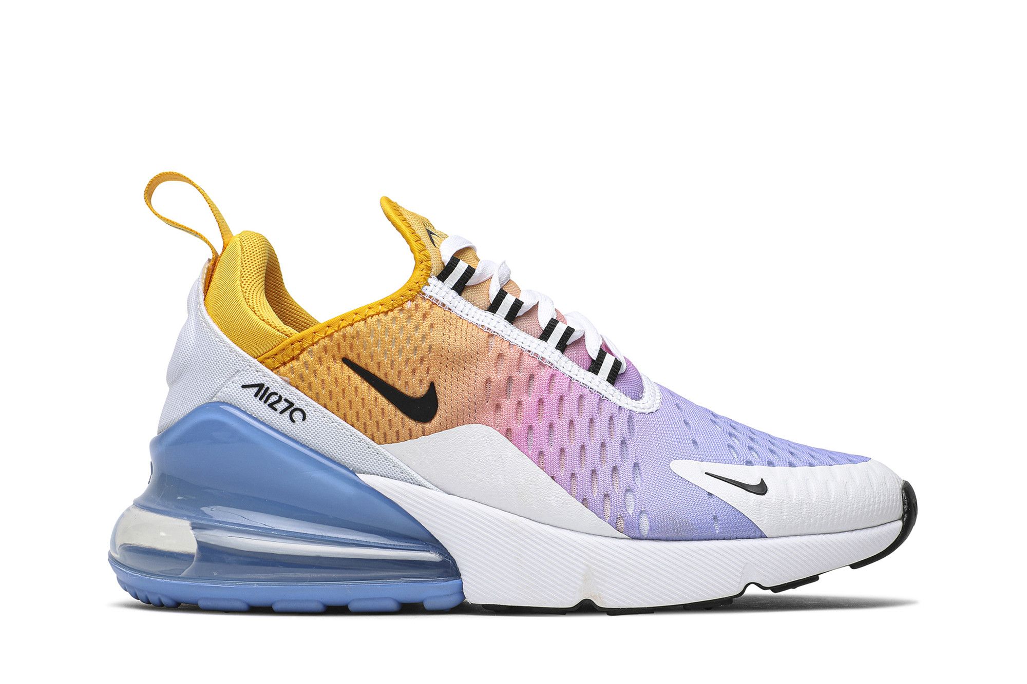 womens nike air max 270 university gold