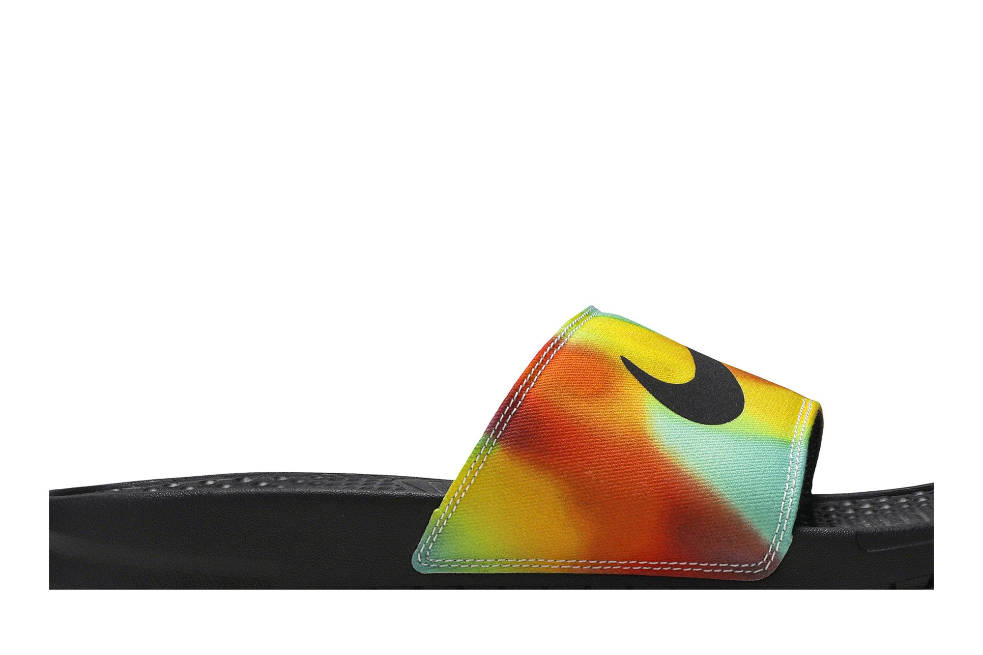Nike rainbow slides shop